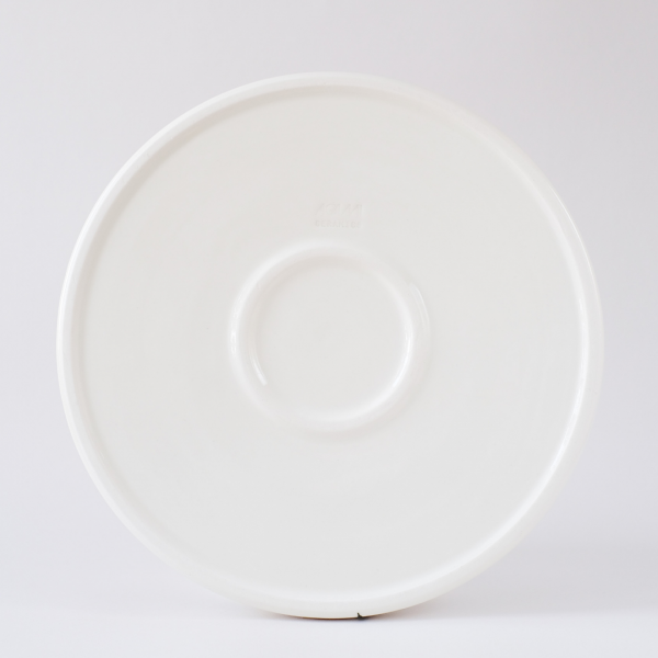 Набор из 4 тарелок “Далматин” с вертикальным бортиком