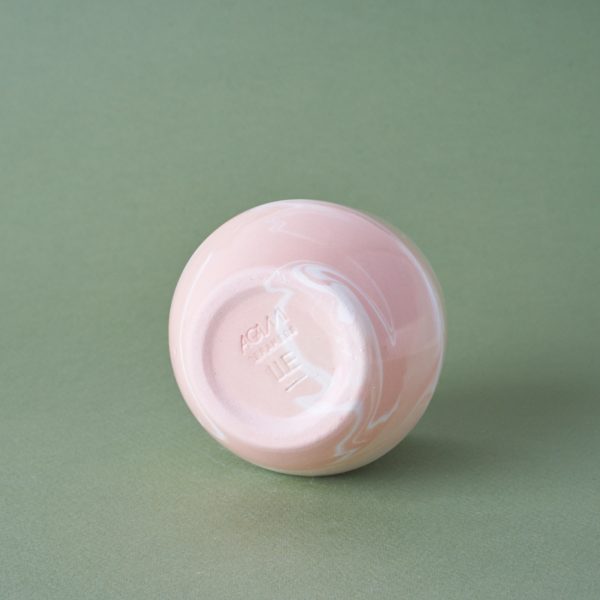 Бокал для фильтр-кофе "Мрамор" черно-белый, 270 мл — Agami Ceramics