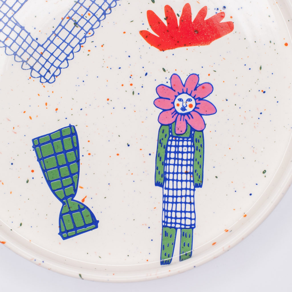Тарелка "Горчица", 26 см — Agami Ceramics
