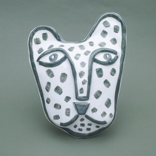 Декоративная маска «Зеленый гепард»