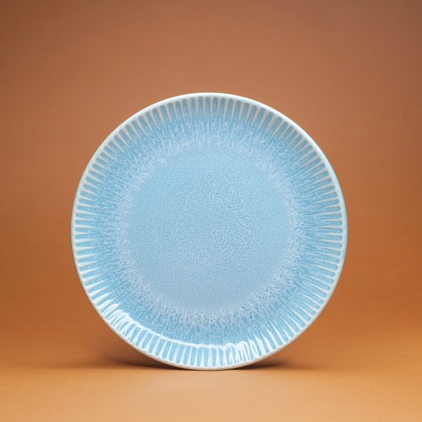 Тарелка "Seafruit" голубая, 20 см