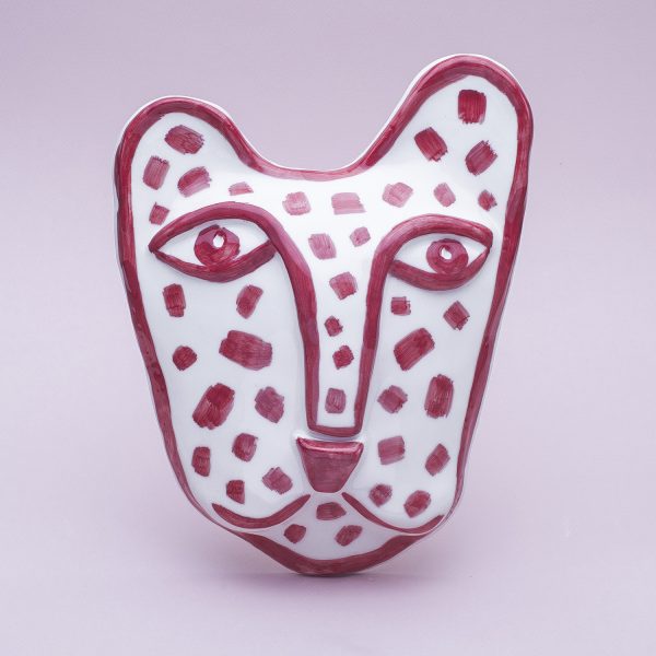 Декоративная маска «Красный гепард»