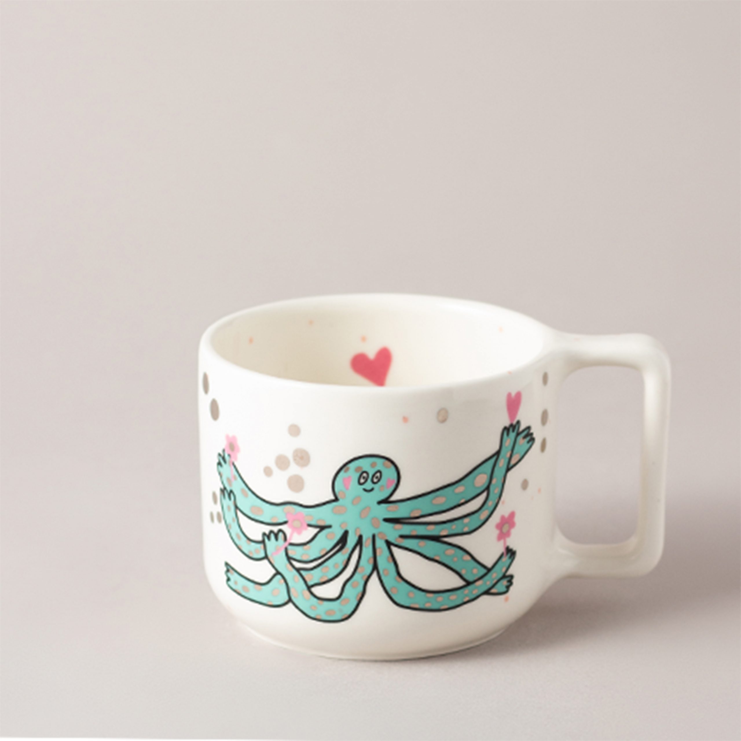 Кружка “Эффект волны” с осьминогом, 350 мл