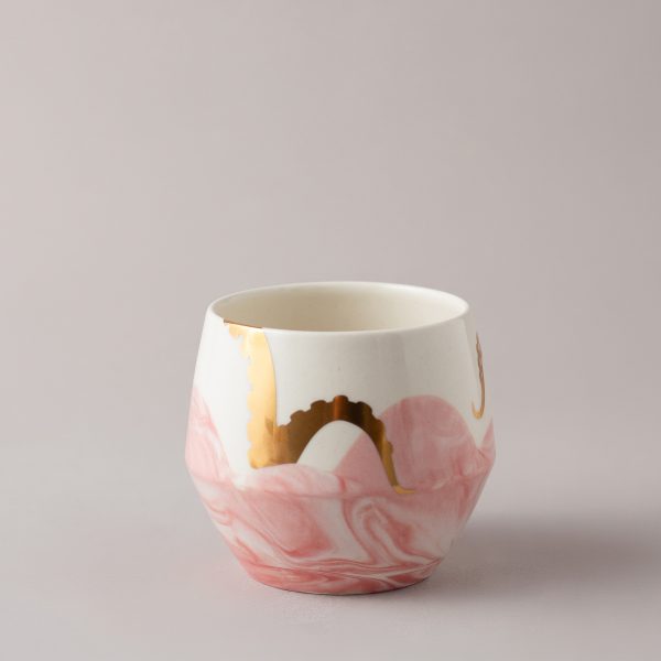 Бокал “Эффект волны” с осьминогом, 270 мл