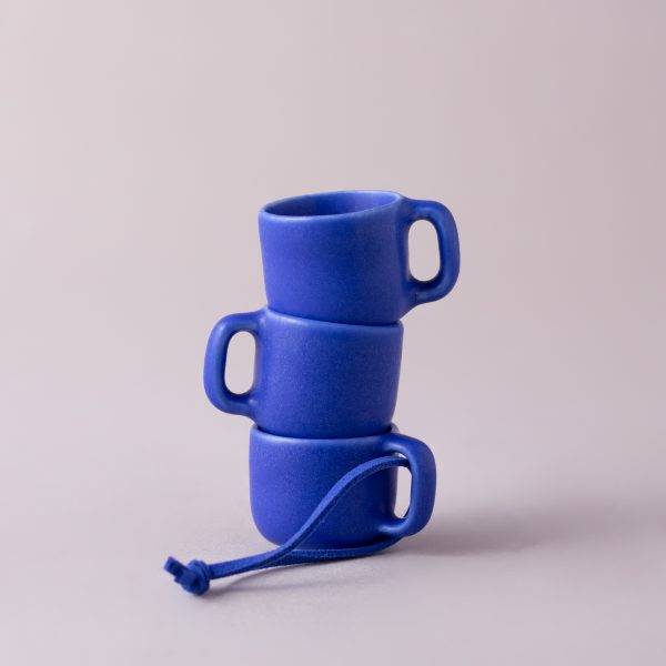 Кружечка “Синий сатин”, 9 мл