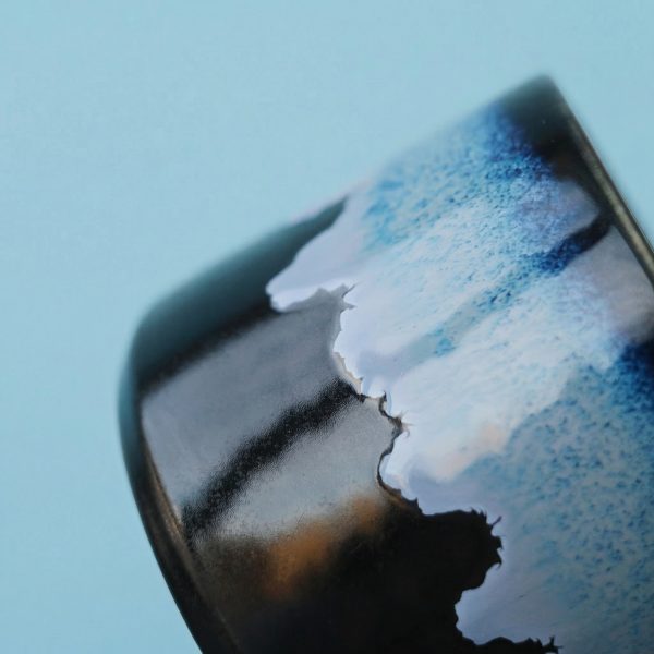 Кружка “Черника”, 350 мл глянцевая