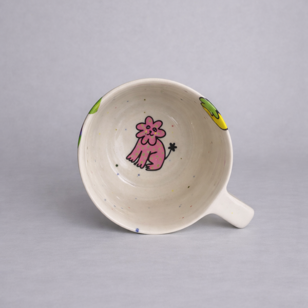 Кружка “Голова синего гепарда”, 350 мл