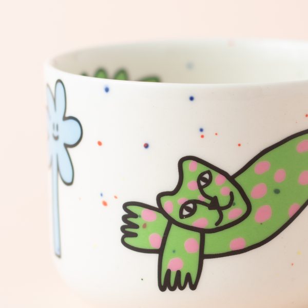 Кружка “Зеленый гепард”, 350 мл