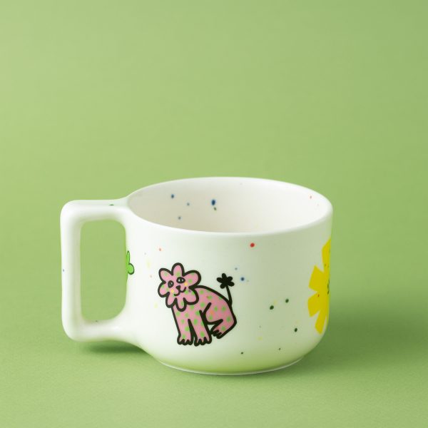 Кружка “Голова синего гепарда”, 350 мл