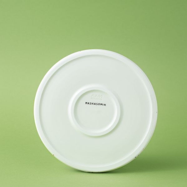 Тарелка “Голубая обезьянка”, 19 см