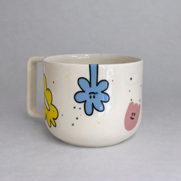 Кружка “Голова синего гепарда”, 350 мл